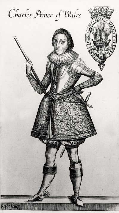 Charles I as Prince of Wales by English School